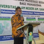 PMB UIN Ambon Gelar Pembinaan Moderasi Beragama Bagi Mahasiswa