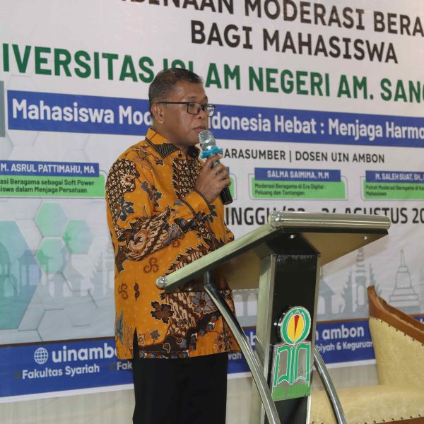 PMB UIN Ambon Gelar Pembinaan Moderasi Beragama Bagi…